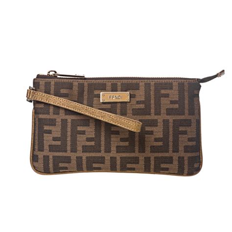 fendi wristlet purse|Fendi outlet clearance.